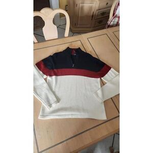 XIOS pullover ivory men's sweater size XL